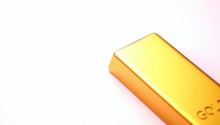 光泽亮丽的金条