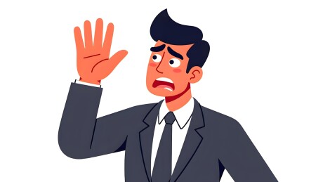 手势表达的抗拒与否定