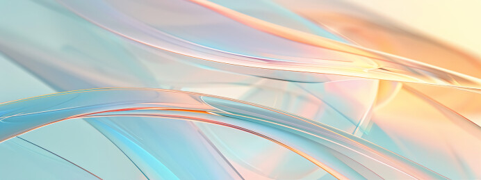 渐变波纹线流体科技背景