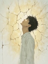 墙上的岁月裂痕