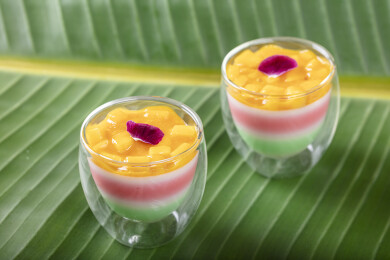 芒果水果杯甜品