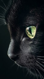 黑猫凝视