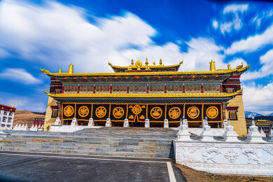 四川省甘孜藏族自治州塔公草原木雅大寺