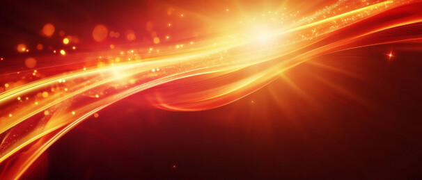 炽热光芒流动背景