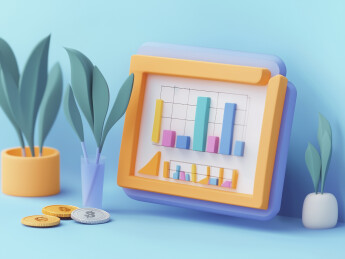 3D交易报告图标