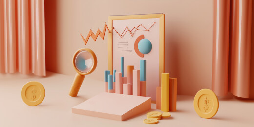 3D交易报告图标