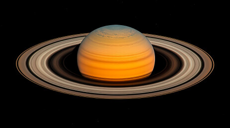 宇宙中的星球星环