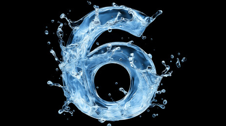 水花数字6