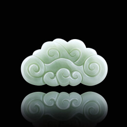 白云祥云图腾玉佩