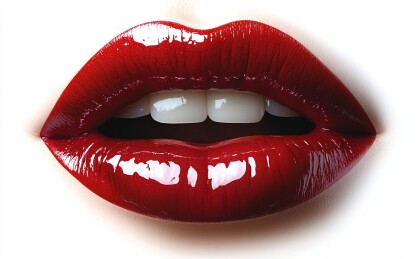 红唇吻印