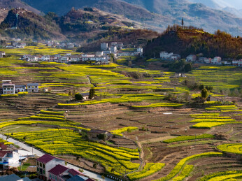 2025年春安康市汉阴县凤堰古梯田航拍