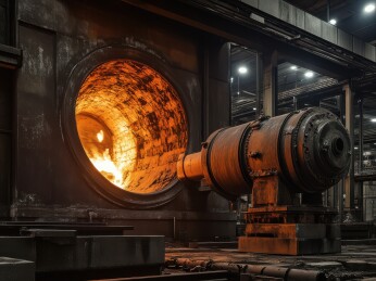 高温熔炉工业生产现场