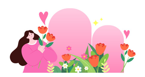 女神节美陈设计