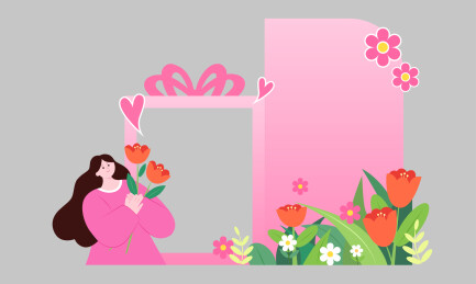 女神节美陈节日设计