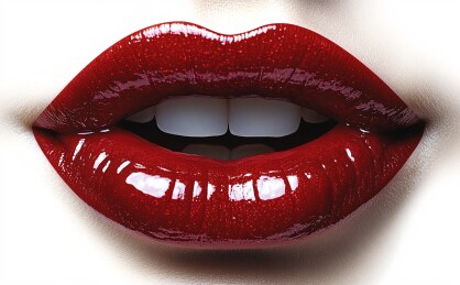 红唇吻印