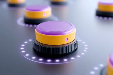 紫色按钮控制面板