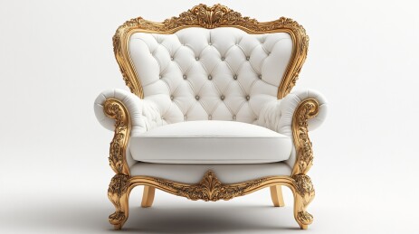 白色钻石纹宝座