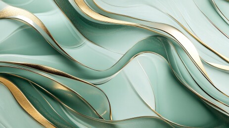 玉金漩涡展现AI流体