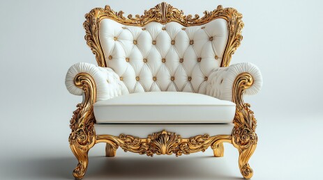 白色钻石纹宝座