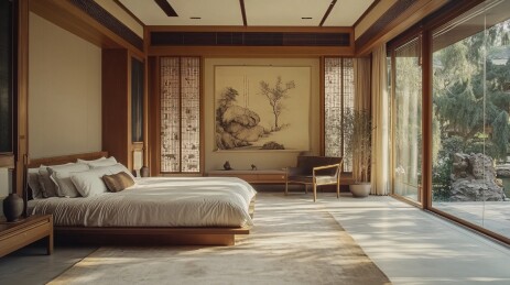 宋代风格卧室设计