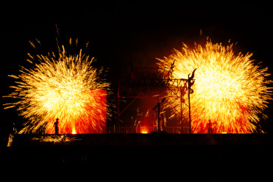 国家非物质文化遗产传统节日庆祝方式打铁花