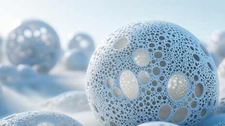 海洋中珊瑚上的昆虫特写镜头