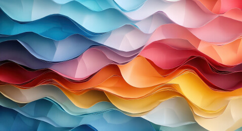 彩色抽象背景的全帧拍摄