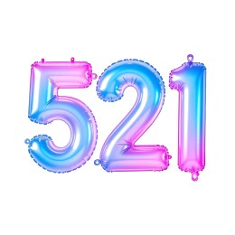521数字膨胀图标 