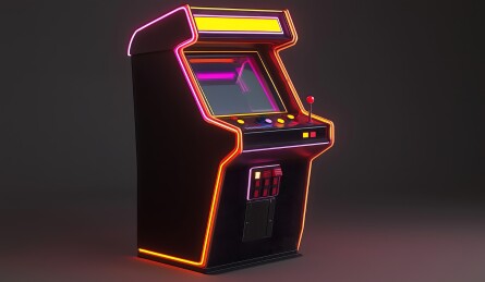 复古街机游戏机