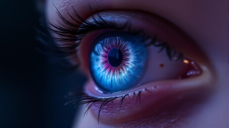 瞳孔里的深邃宇宙