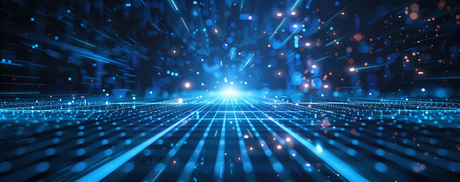 人工智能AI数据流传输科技背景