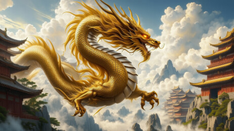 龙抬头金龙腾飞