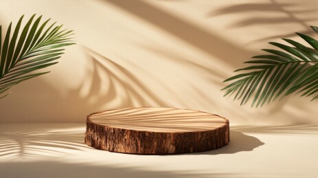 木质展示台背景图