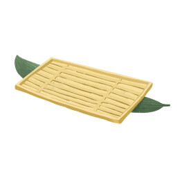 竹编盘青团节气传统食物