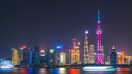 上海都市夜景