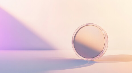 化妆品粉饼展示