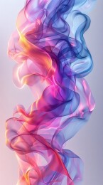 柔软飘动质感的紫色渐变背景
