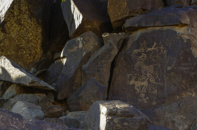 阴山岩画  远古图腾  文化瑰宝