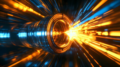 科幻虫洞与光线