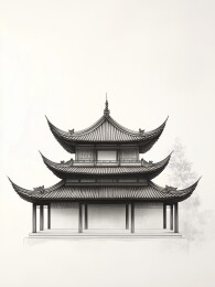 传统建筑斗拱造型