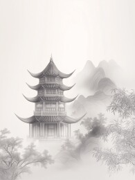 传统古建筑艺术造型
