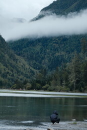 川西莲花山国家森林公园月亮湖