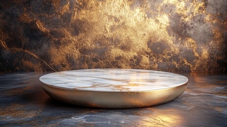 细节:3D podium stand