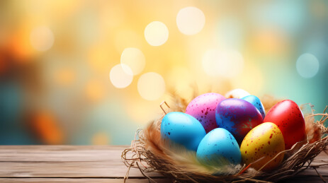 复活节彩蛋与巢