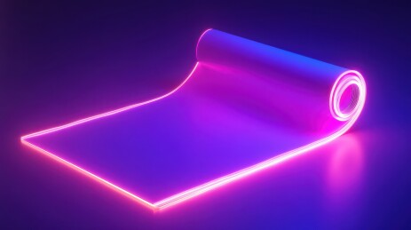 霓虹灯卷起的科技梦幻