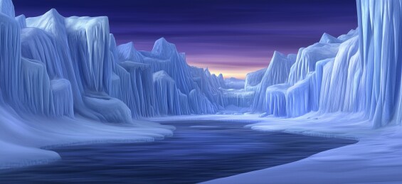 冰雪奇缘梦幻峡谷