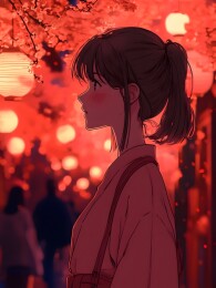 柔和光线下清新白屏手机