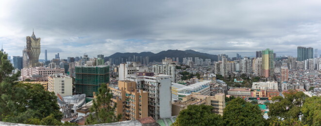 中国澳门城市风景