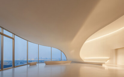 极简的现代建筑艺术景观