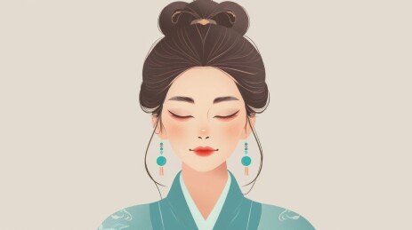 优雅女子古典画像